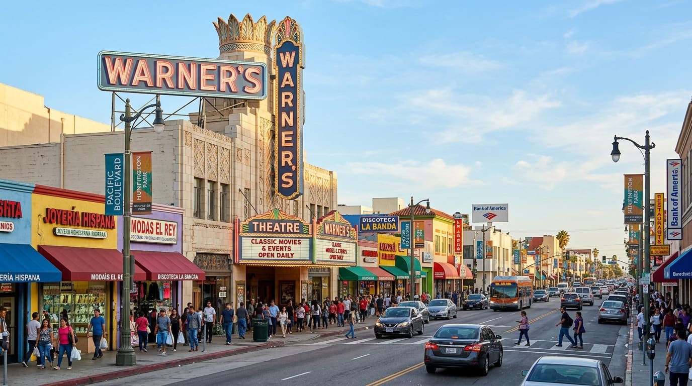 Pacific Boulevard, Huntington Park, California